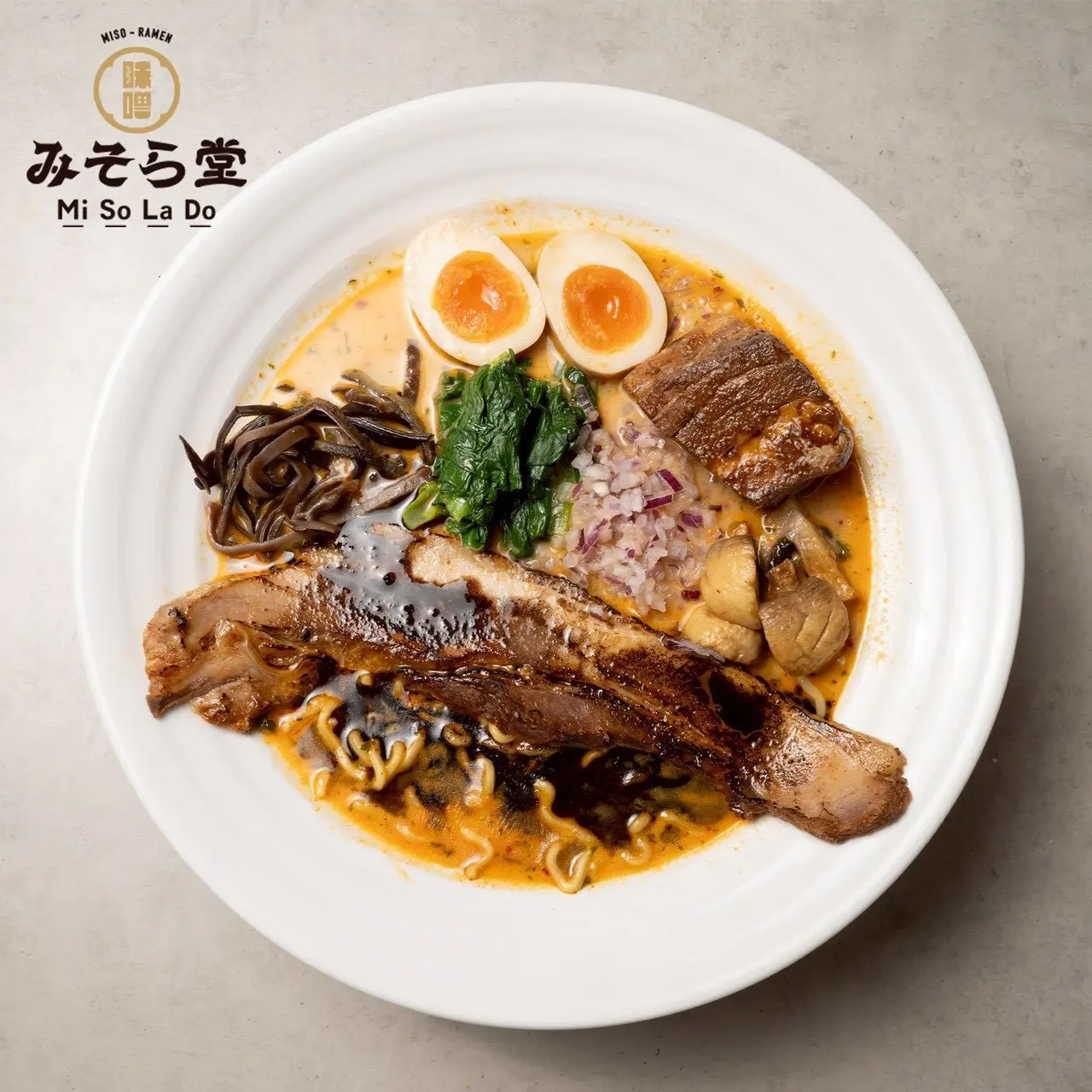 Signature ramen bowl